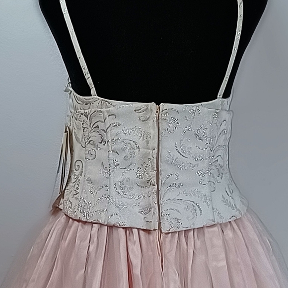 Vintage Scott McClintock Blush Princess Gown - Picture 3 of 8